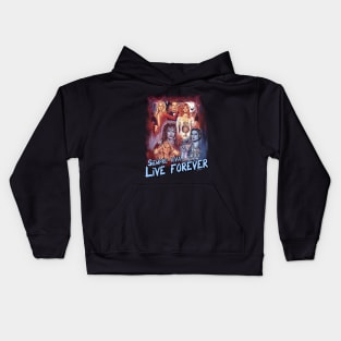 Death Becomes Her illustration by BwanaDevilArt Kids Hoodie